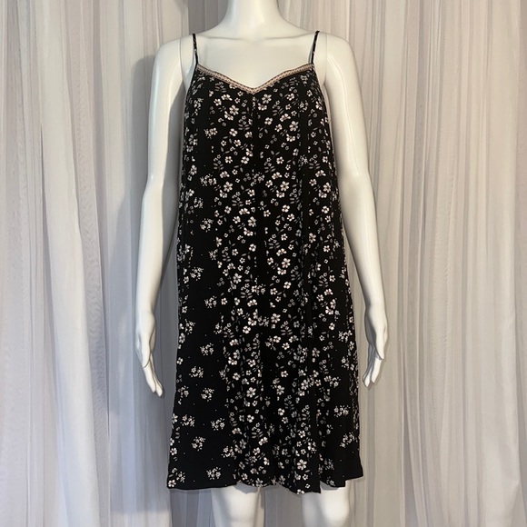 NWOT Strappy Back Floral Mixed Print Dress - Picture 1 of 5